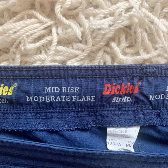 Dickies Blue Stretch Pants - Picture 7 of 8